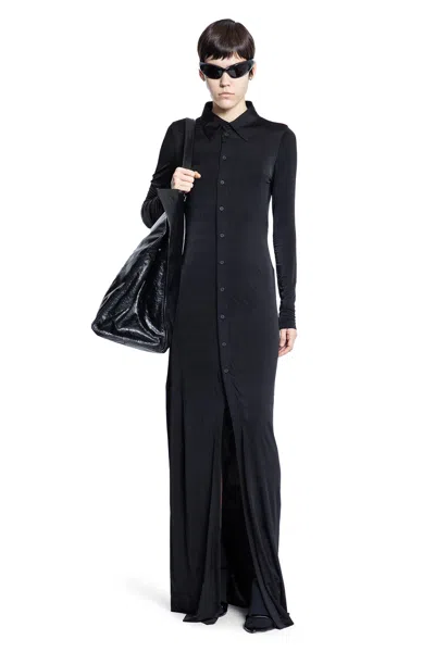Balenciaga Woman Black Dresses