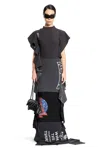 Balenciaga Women's Twisted Dress In Black In Black