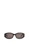 Balenciaga Tuesday Round Frame Glasses In Black