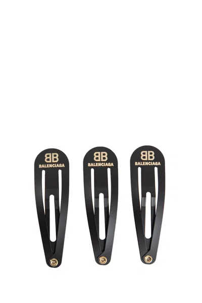 Balenciaga Woman Black Hair Accessories