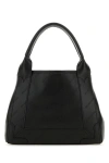 Balenciaga Structured Xs Handbag In Navy In Black