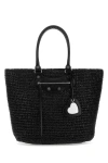 Balenciaga Large Le Cagole Panier Tote Bag In Black | ModeSens