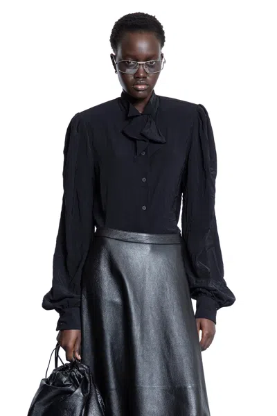 Balenciaga Woman Black Shirts