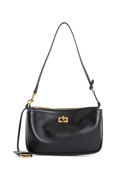 Balenciaga Woman Black Shoulder Bags