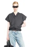Balenciaga Tailored Pants Wool Top In Black