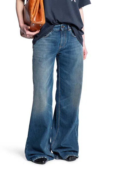 Balenciaga Woman Blue Jeans