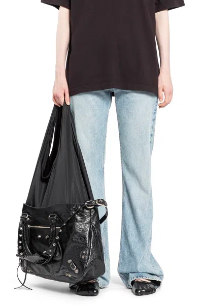 Balenciaga Woman Blue Jeans