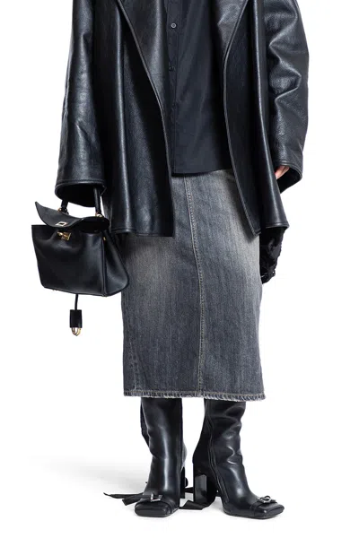 Balenciaga Woman Grey Skirts