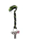 Balenciaga Woman Multicolor Keychains In Silver