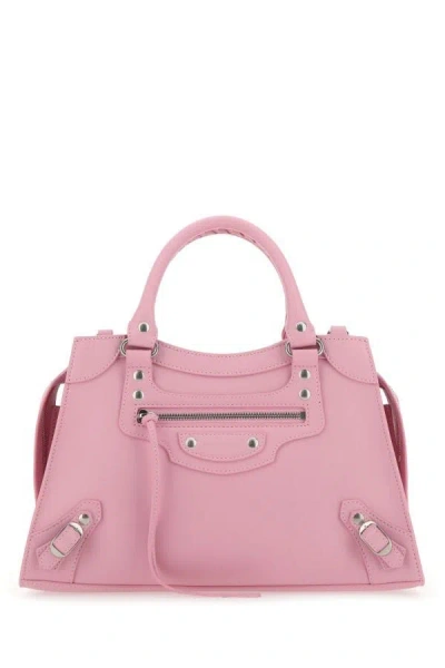 Balenciaga Pink Leather S Neo Classic Handbag