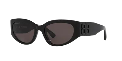 Balenciaga Woman Sunglass Bb0324sk In Grey