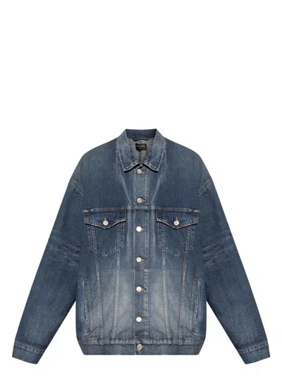 BALENCIAGA WOMEN'S 100% COTTON CLASSIC JACKET