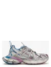 Balenciaga White And Multicolor Leather Sneakers