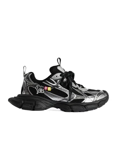 Balenciaga Women's 3xl Sneaker With Charms In Black/silver