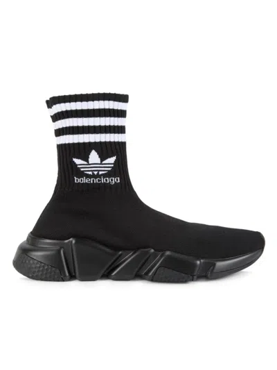 BALENCIAGA WOMEN'S 40MM SPEED LOGO SOCK SNEAKERS