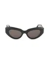 Balenciaga Women's 52mm Cat-eye Sunglasses In Black