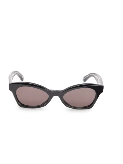 Balenciaga Women's 53mm Cat-eye Sunglasses In Black