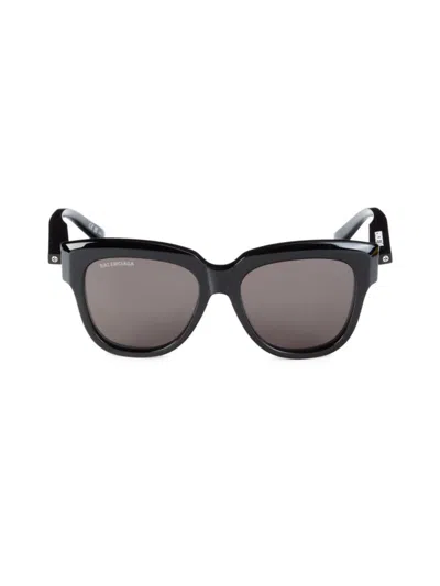 Balenciaga Women's 53mm Square Sunglasses In Black