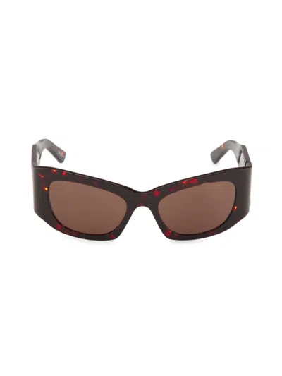 Balenciaga Women's 54mm Cat-eye Sunglasses In Brown