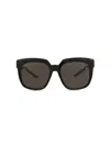 Balenciaga Women's 55mm Square Sunglasses In Black