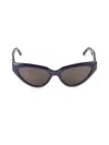 Balenciaga Women's 56mm Cat-eye Sunglasses In Black