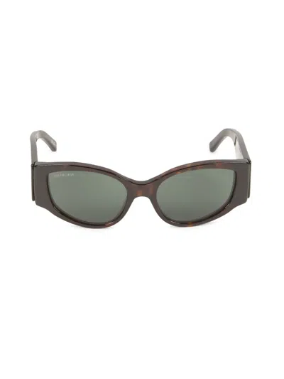 Balenciaga Women's 56mm Cat-eye Sunglasses In Brown