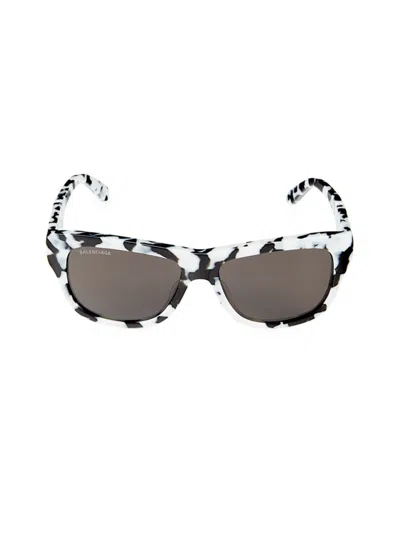 Balenciaga Women's 56mm Cat Eye Sunglasses In White