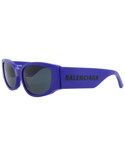Balenciaga Women's 58mm Sunglasses In Blue