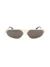 Balenciaga Women's 71mm Cat-eye Sunglasses In Gold