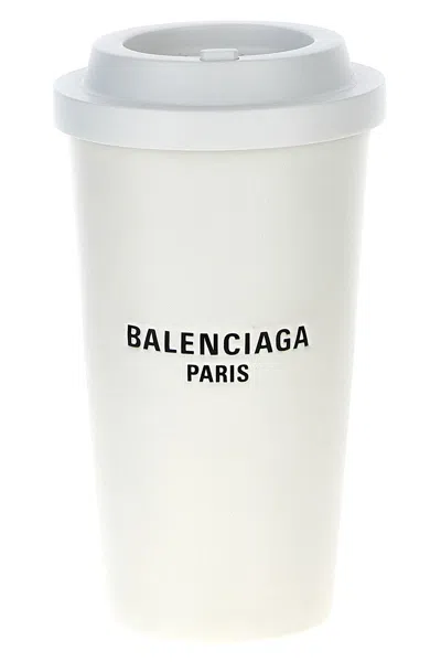 Balenciaga 9 Am Clutch In White