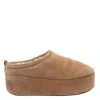 Balenciaga Women Alaska Soft Suede Mule With Plateau In Brown