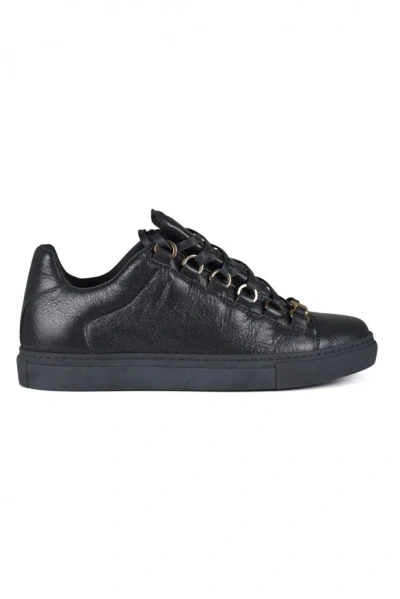 Balenciaga Arena Leather Sneakers In Multi