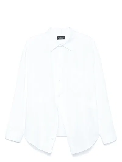 BALENCIAGA WOMEN'S ASYMMETRICAL COTTON SHIRT