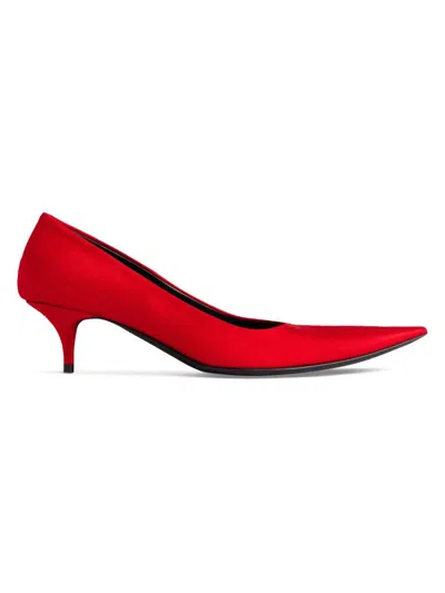 Balenciaga Women's Avenue 50mm Pumps In Red