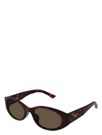 Balenciaga Burberry Thin Printed Silk Scarf In Multi