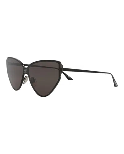 Pre-owned Balenciaga Women's  Cat Eye Sunglasses/30011959001) In Black/grey (bb0191s