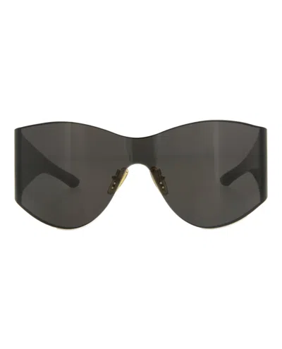 Pre-owned Balenciaga Women's  Cat Eyeframe Nylon Sunglasses/ (bb0122s30009742004) (bb0122s In Grey/grey (bb0122