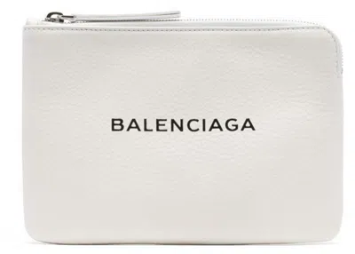 Pre-owned Balenciaga Women's  Everyday Clutch In White