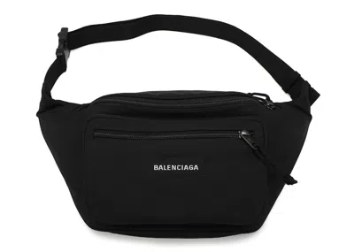 Pre-owned Balenciaga Women's  Explorer Belt Bag In Black