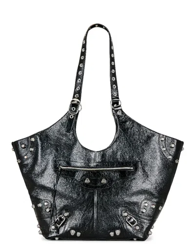 Pre-owned Balenciaga Women's  Le Cagole Medium Tote In Black