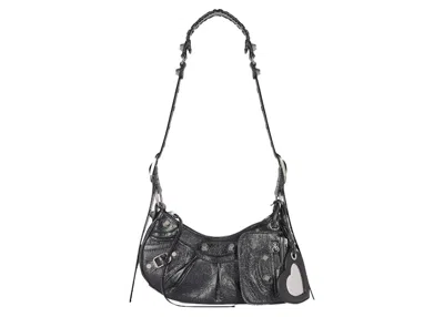 Pre-owned Balenciaga Women's  Le Cagole Shoulder Bag Xs In Black