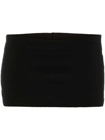 Pre-owned Balenciaga Women's  Mini Cycling Skirt In Black