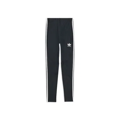 Pre-owned Balenciaga Women's  X Adidas Athletic (crepe Jersey) Leggings In Black