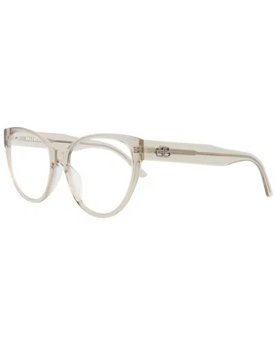 Balenciaga Women's Bb0064o 54mm Optical Frames In Neutral