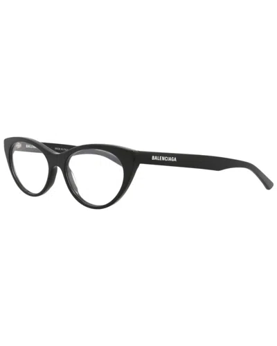 Balenciaga Women's Bb0079o 52mm Optical Frames In Black