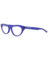 Balenciaga 52mm Cat Eye Optical Glasses