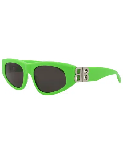 Balenciaga Bb0095s Sunglasses In Green