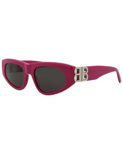 Balenciaga Women's Bb0095s 53mm Sunglasses In Pink