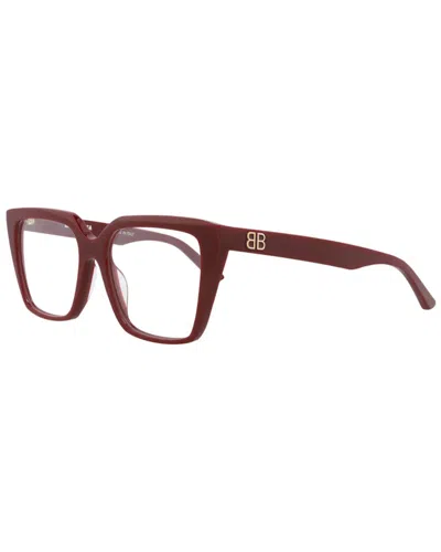 Balenciaga Women's Bb0130o 53mm Optical Frames In Brown