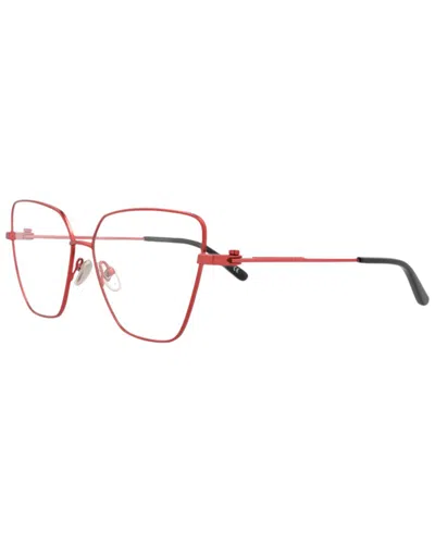 Balenciaga Women's Bb0170o 59mm Optical Frames In Red